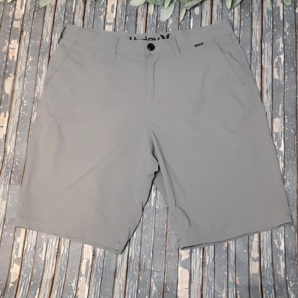 Hurley Dri-fit Chino Walk Short Gray Men's - Sz 32